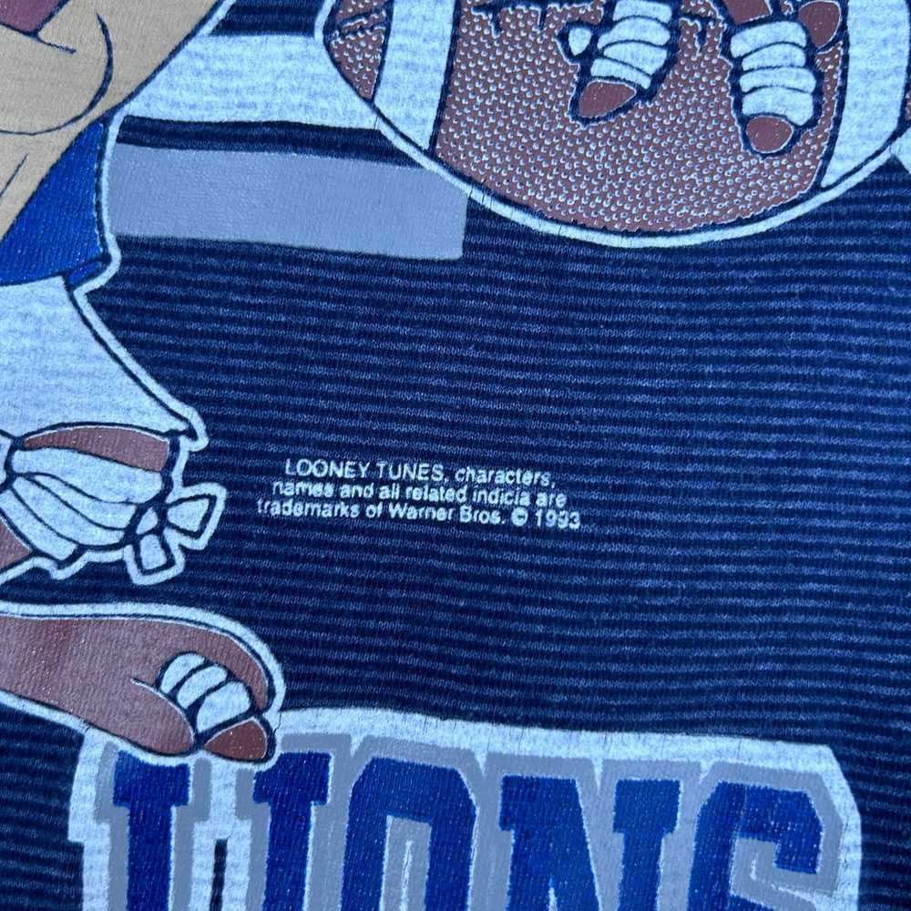 Vintage Penn State Football / Taz T-Shirt / Loone… - image 3
