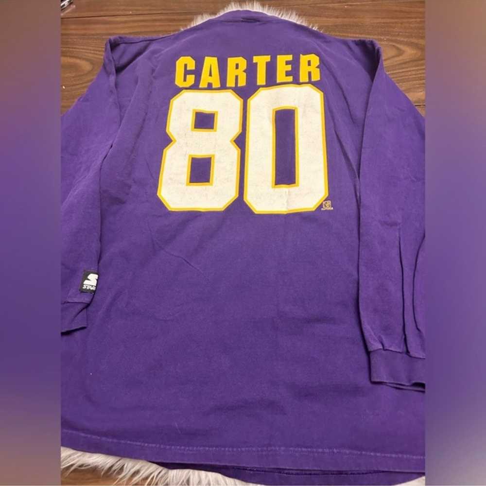 STARTER MINNESOTA VIKINGS Vintage 90’s Cris Carte… - image 4