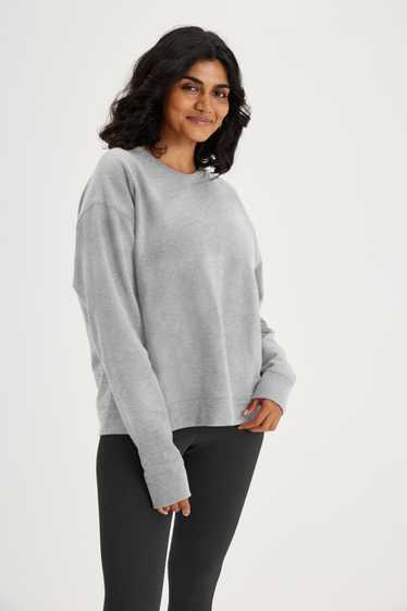 Girlfriend Collective Heather Grey 50/50 Classic … - image 1