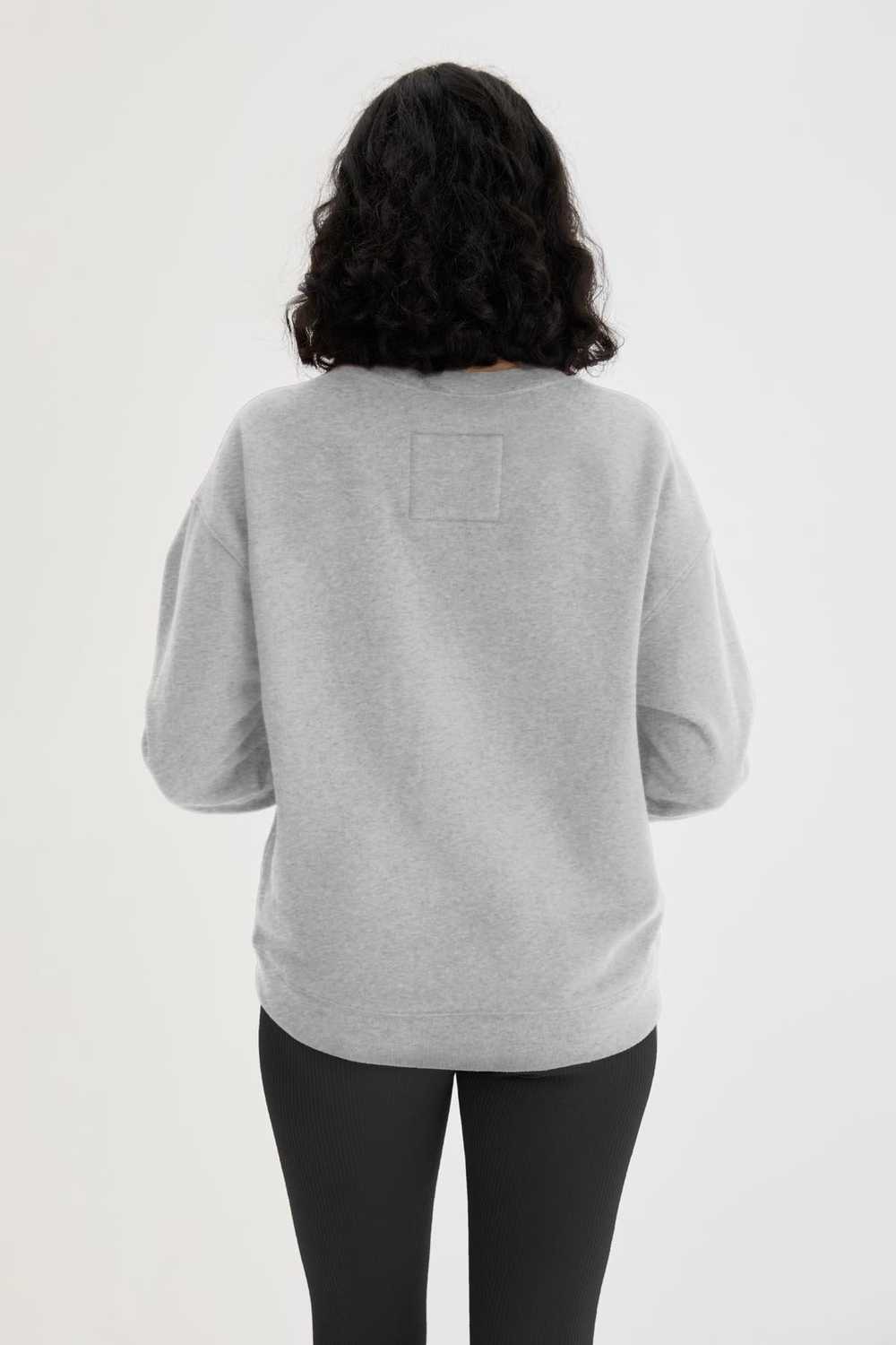 Girlfriend Collective Heather Grey 50/50 Classic … - image 3