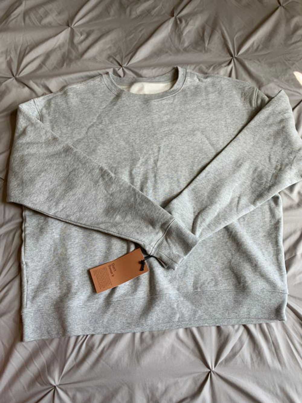 Girlfriend Collective Heather Grey 50/50 Classic … - image 7