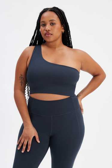 Girlfriend Collective Midnight Bianca One Shoulder