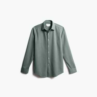 Ministry of Supply Men's Apollo Shirt - Olive Hea… - image 1