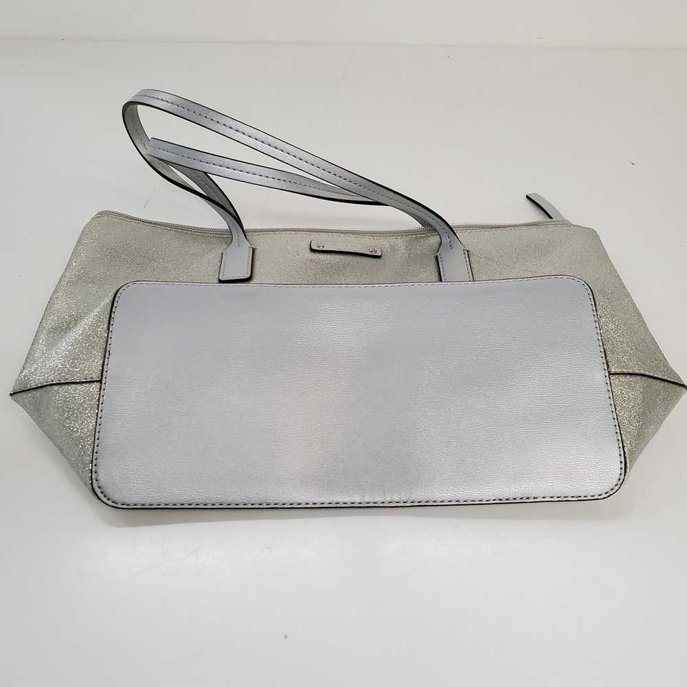 Kate Spade New York Haven Lane Silver Shoulder Bag - image 4