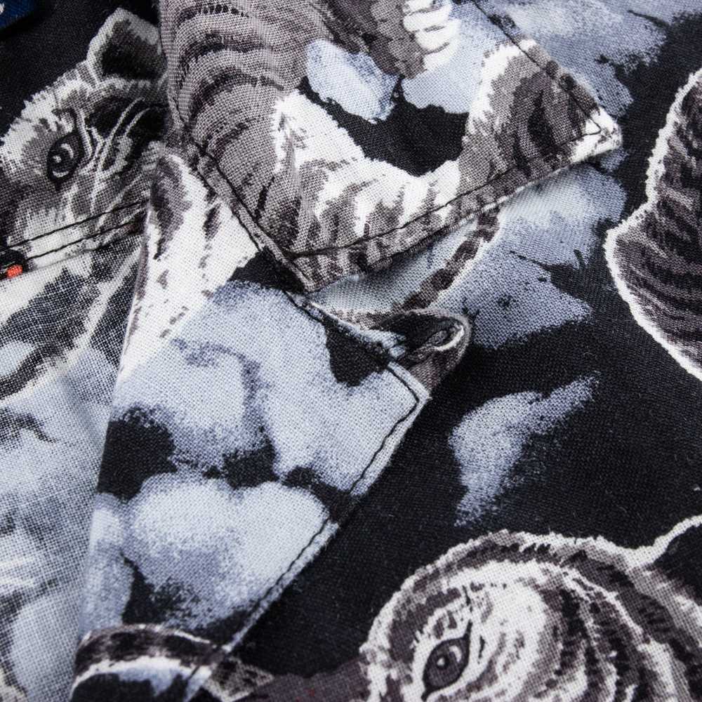 Standard & Strange Hawaiian Shirt - Black Tiger - image 5