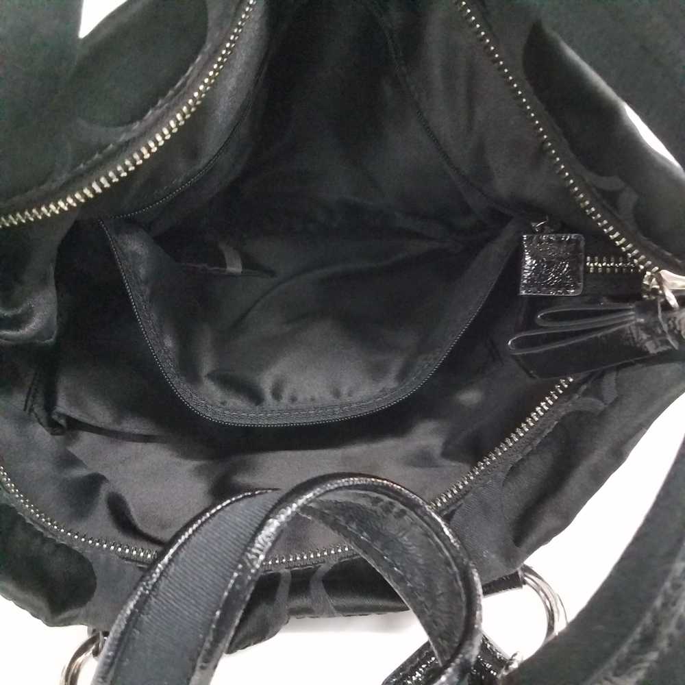 Coach Black Signature Multi-Pocket Shoulder Bag - image 3