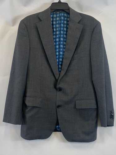 Unbranded Suit Supply Gray Suit Jacket - Size Larg