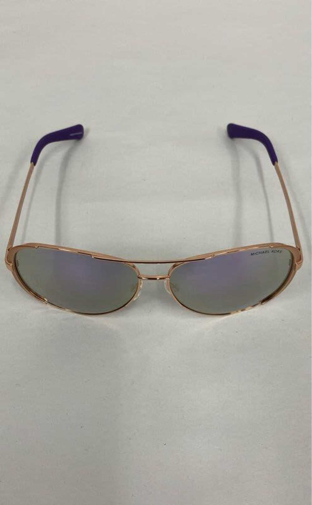 Michael Kors Purple Sunglasses - Size One Size - image 2