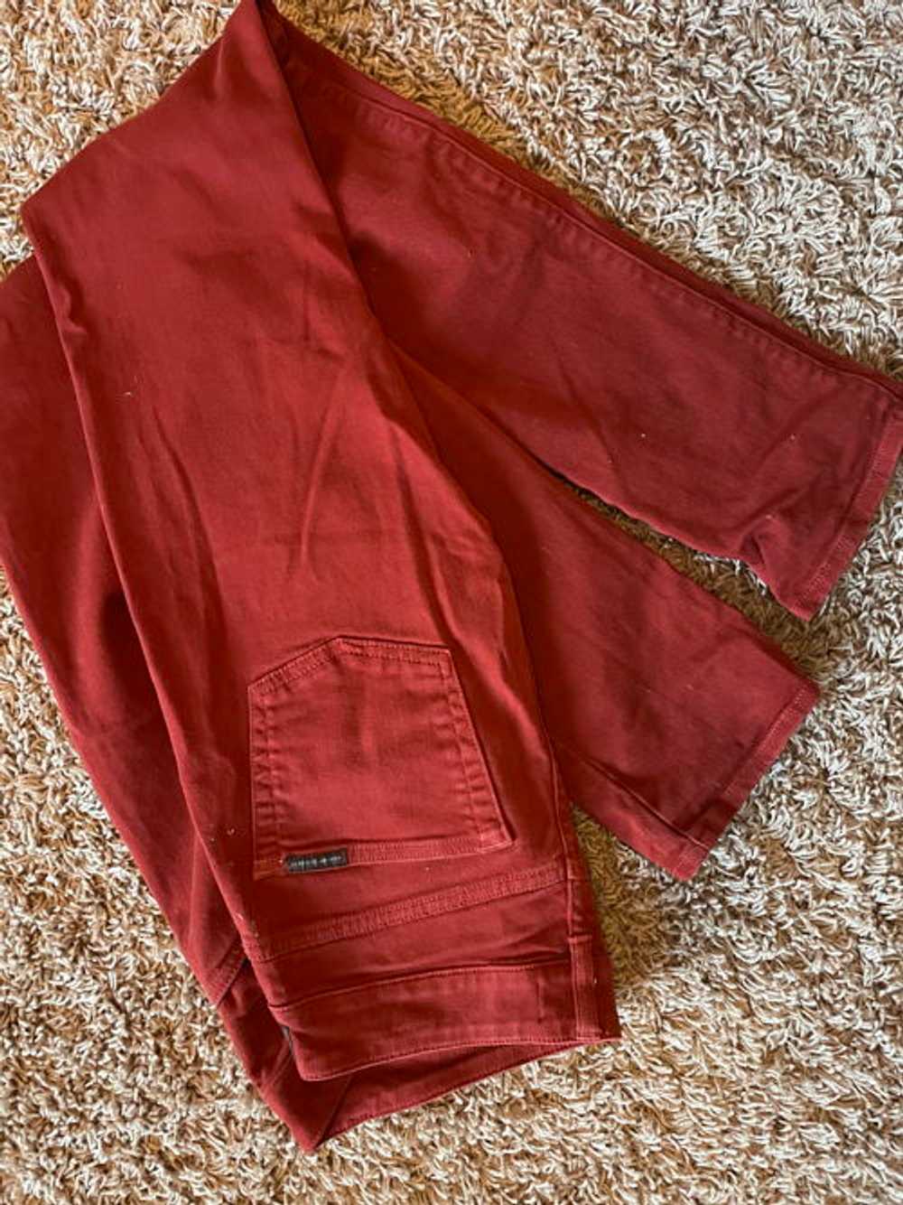 Tall Size Height Goddess Burnt Red Jeans (31 wais… - image 1