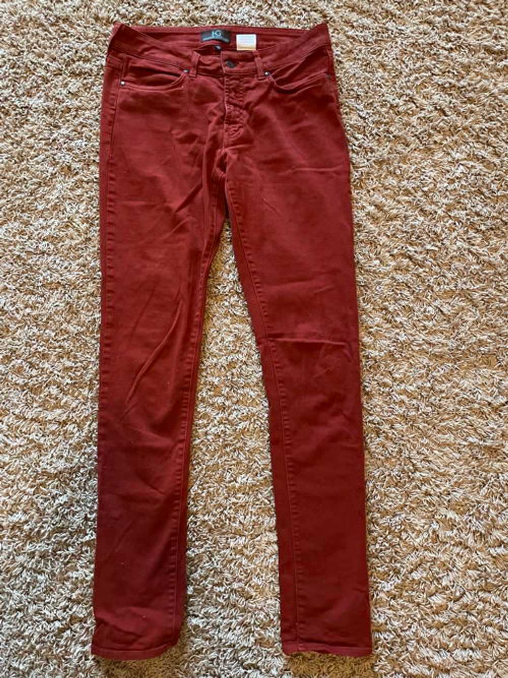 Tall Size Height Goddess Burnt Red Jeans (31 wais… - image 3