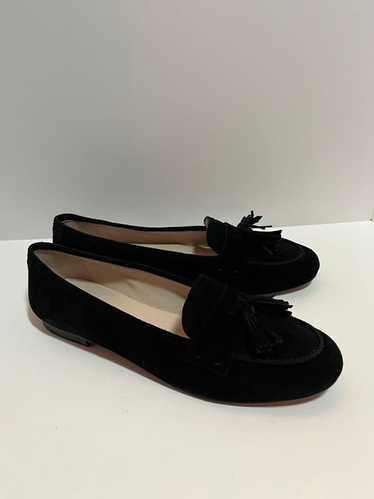 Tall Size Long Tall Sally Black Tasseled Loafers