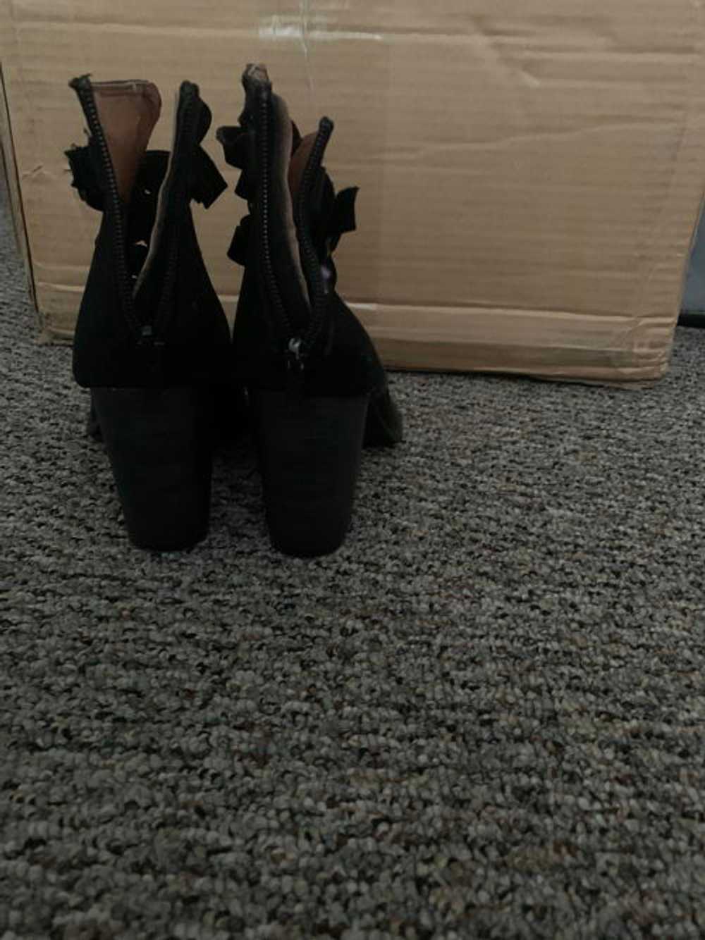 Tall Size Black booties - image 2