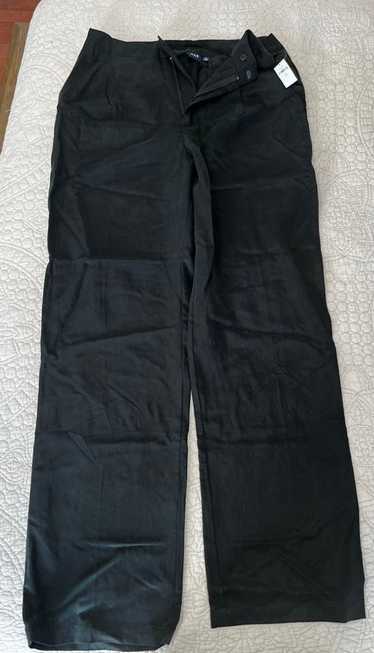 Tall Size Gap Black SoftSuit Tencel Trousers
