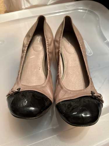 Tall Size Taupe flats
