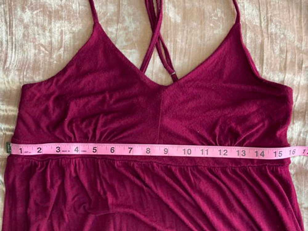 Tall Size Ann Taylor LOFT burgundy maxi dress in … - image 4