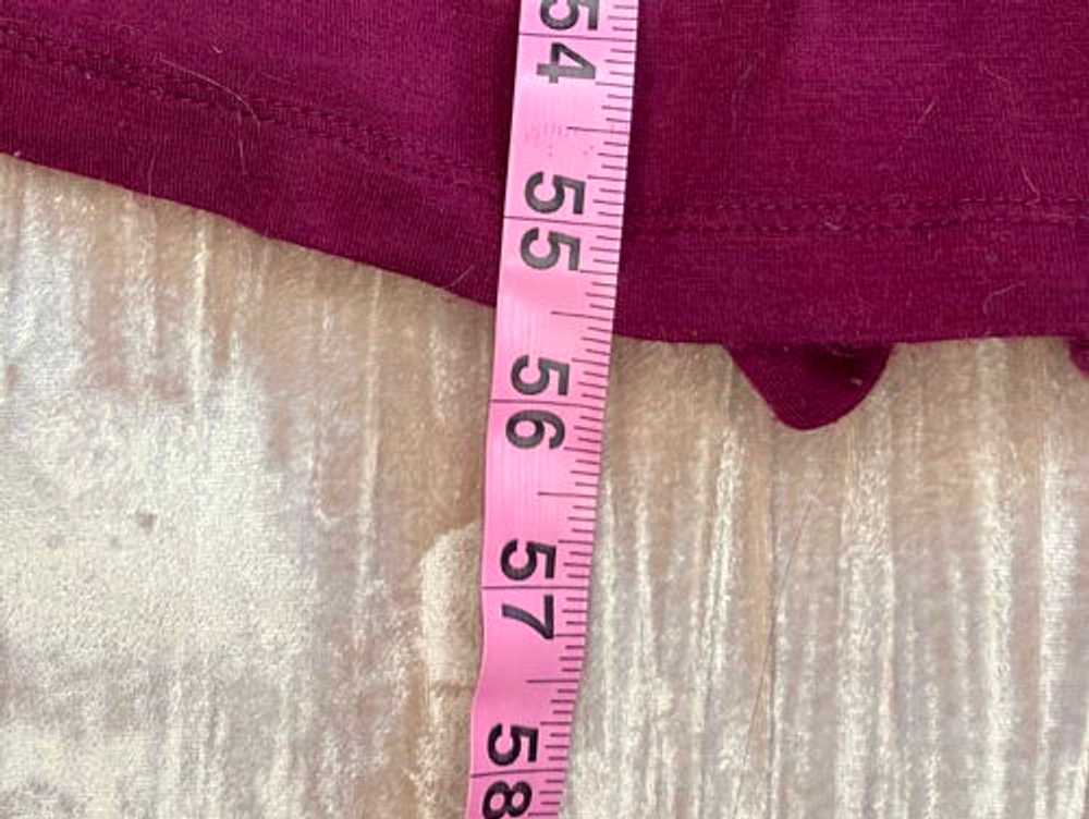Tall Size Ann Taylor LOFT burgundy maxi dress in … - image 7