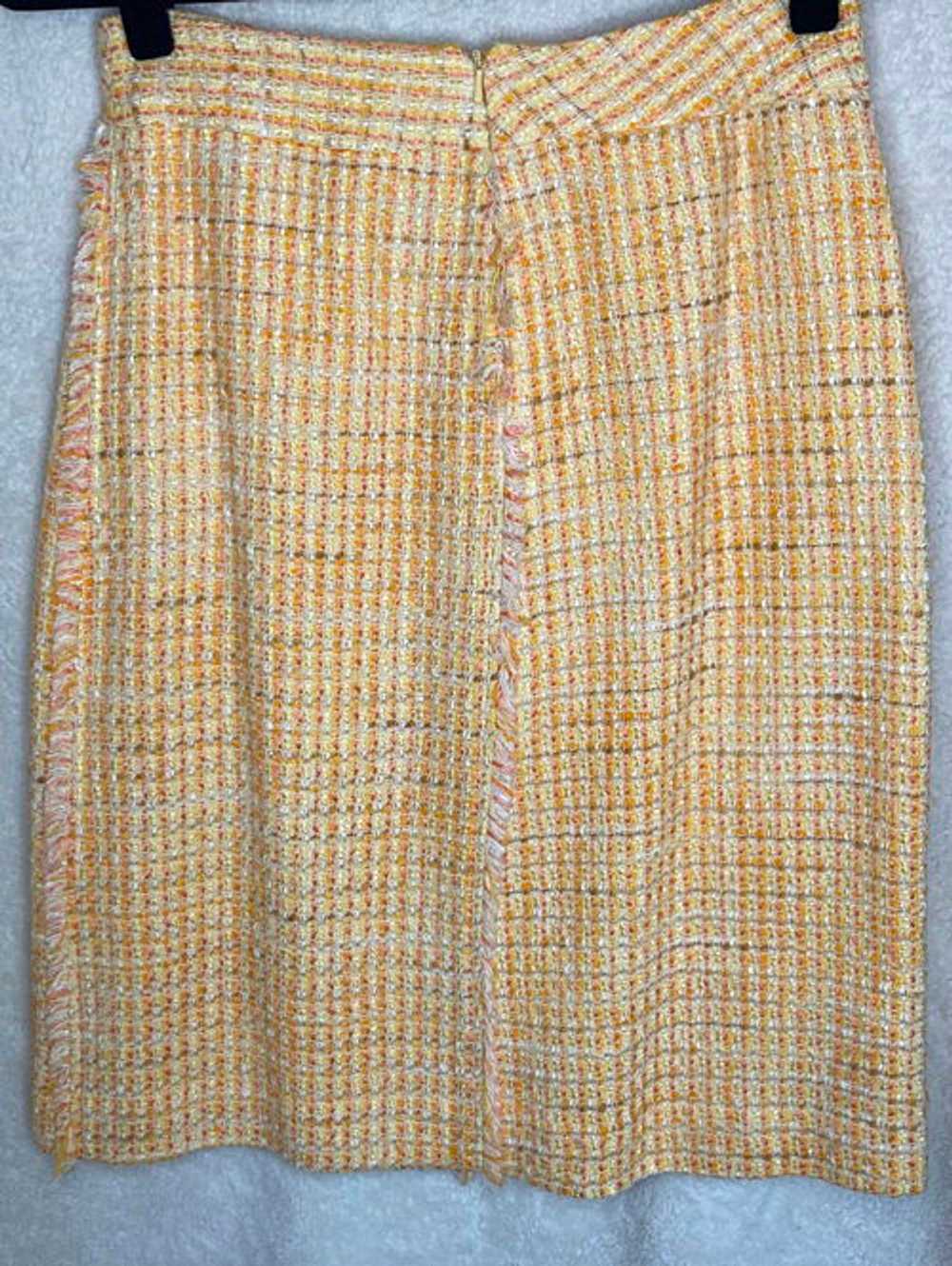 Tall Size Grace Elements boucle style yellow and … - image 2