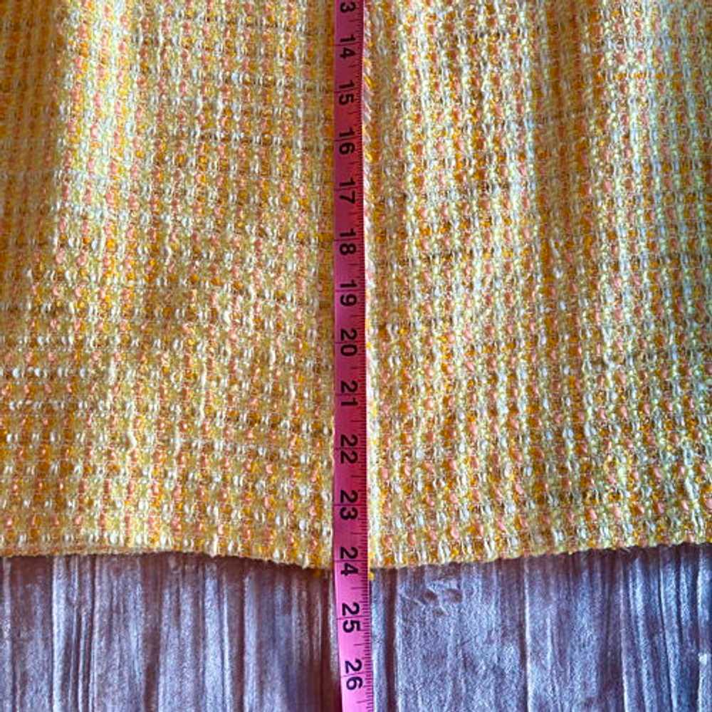 Tall Size Grace Elements boucle style yellow and … - image 5