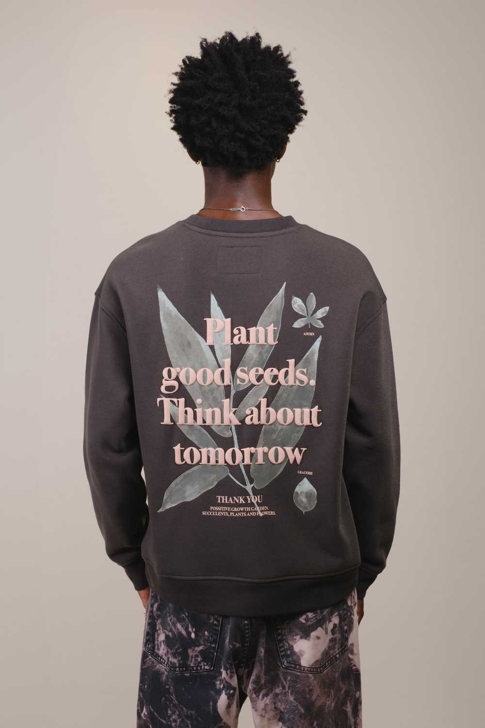 Brooklyn Cloth Plant Good Seeds Crew Neck Sweatsh… - image 4