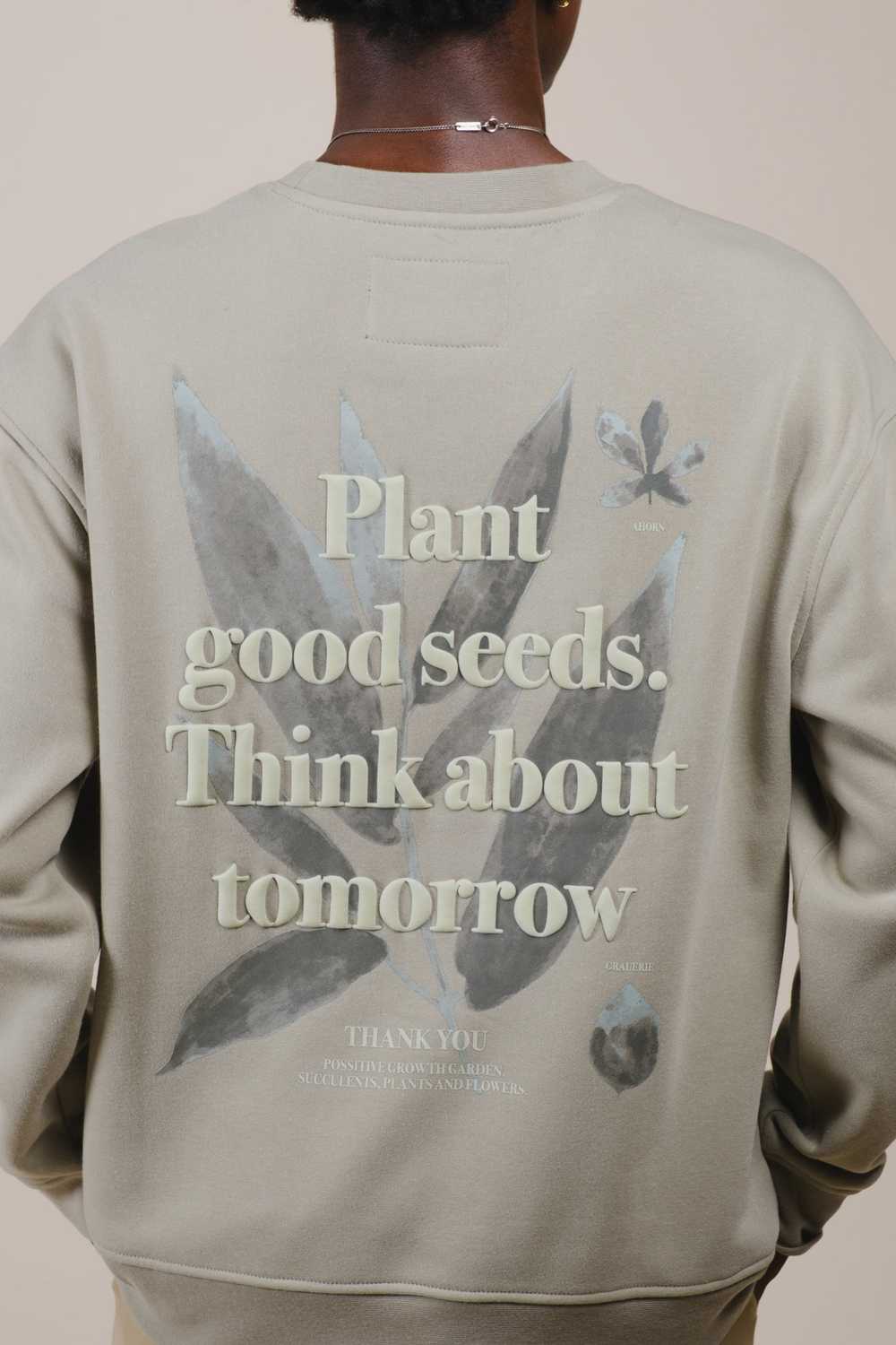 Brooklyn Cloth Plant Good Seeds Crew Neck Sweatsh… - image 8