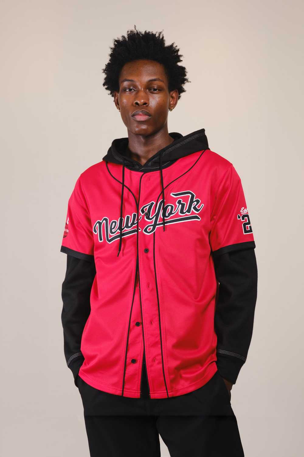 Brooklyn Cloth NY Excelsior Baseball Jersey - image 1