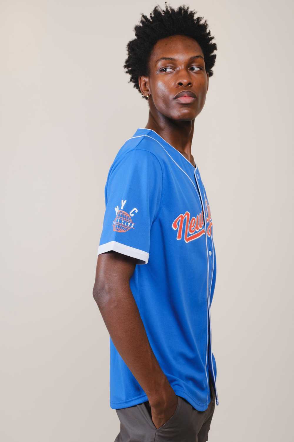 Brooklyn Cloth NY Excelsior Baseball Jersey - image 5