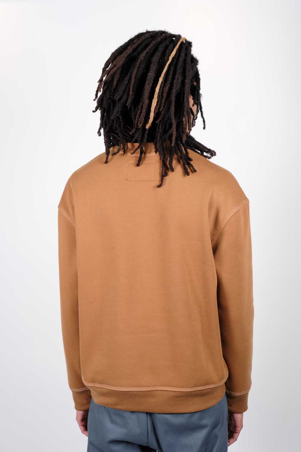 Brooklyn Cloth Contrast Stitch Crewneck Sweatshirt - image 6