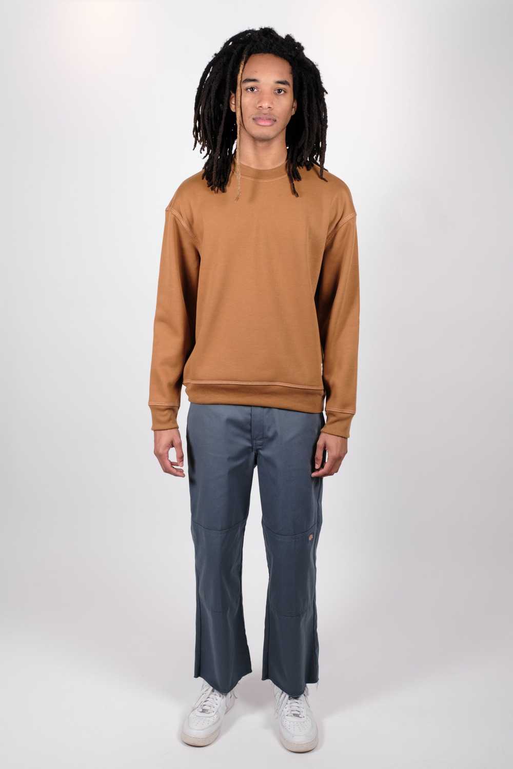 Brooklyn Cloth Contrast Stitch Crewneck Sweatshirt - image 7