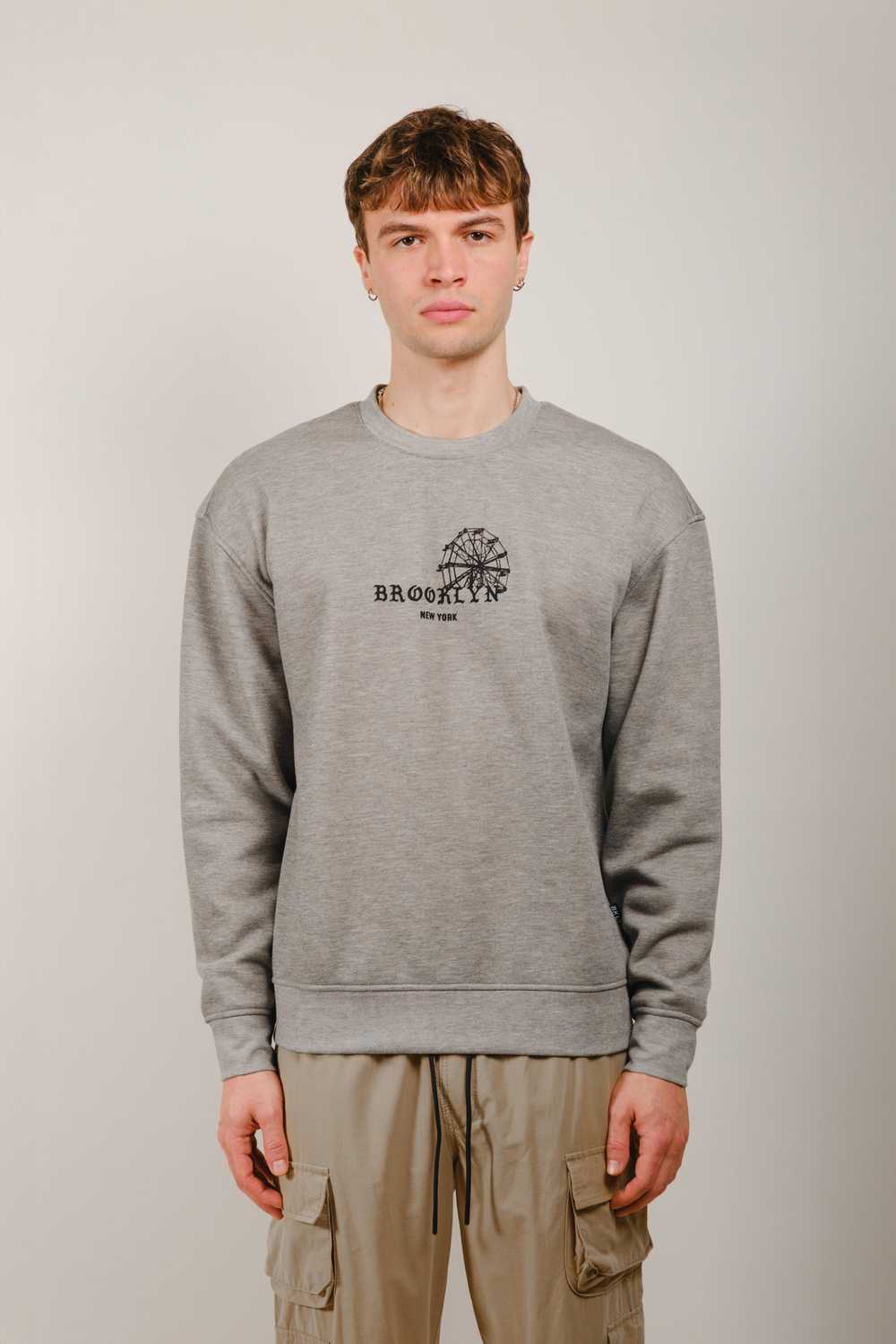 Brooklyn Cloth Brooklyn Coney Island Crew Neck Sw… - image 1