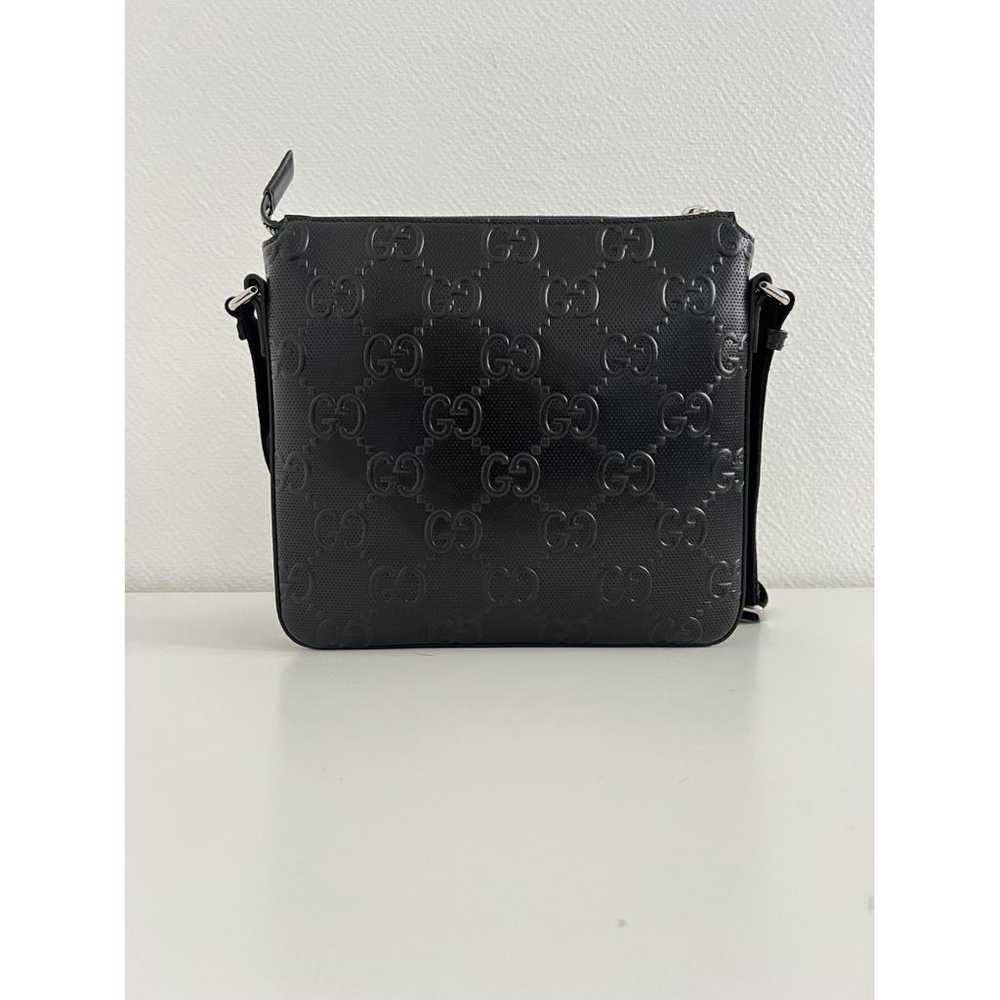 Gucci Leather weekend bag - image 4