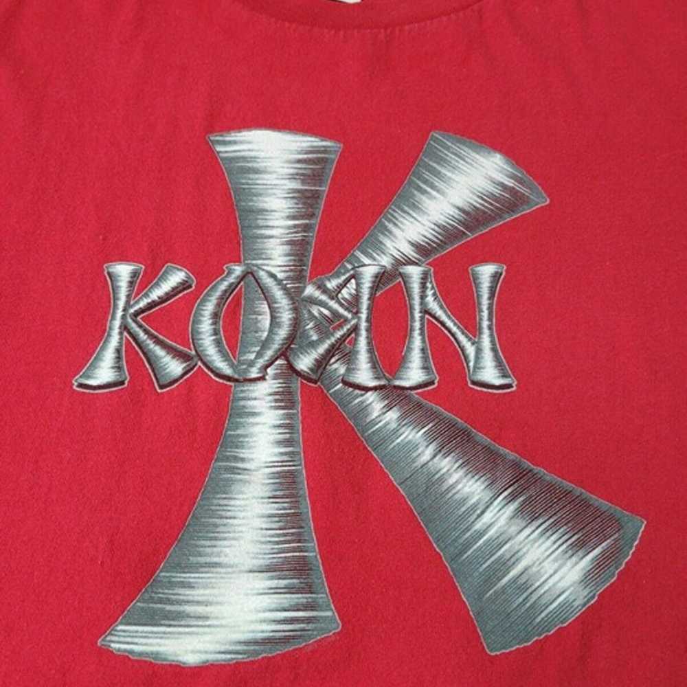 Korn Vintage 1998 Follow The Leader Red Double Si… - image 3