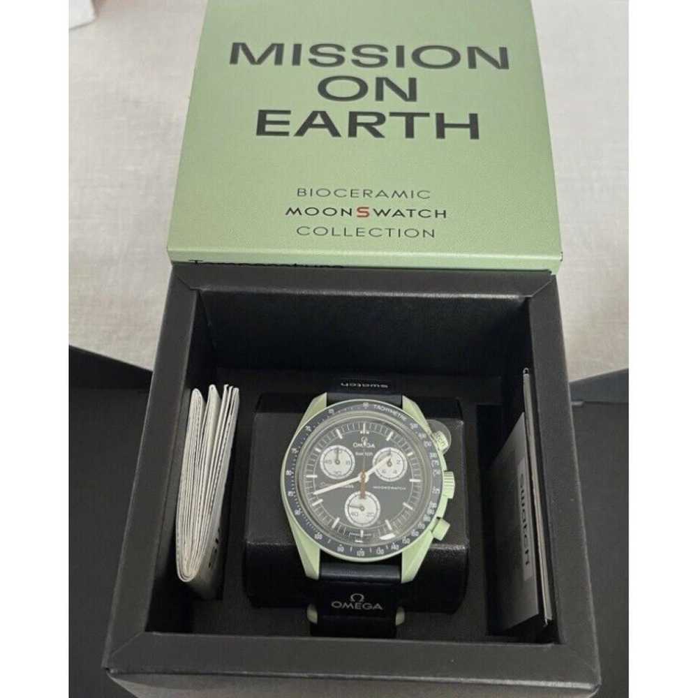 Omega X Swatch Ceramic watch - image 2