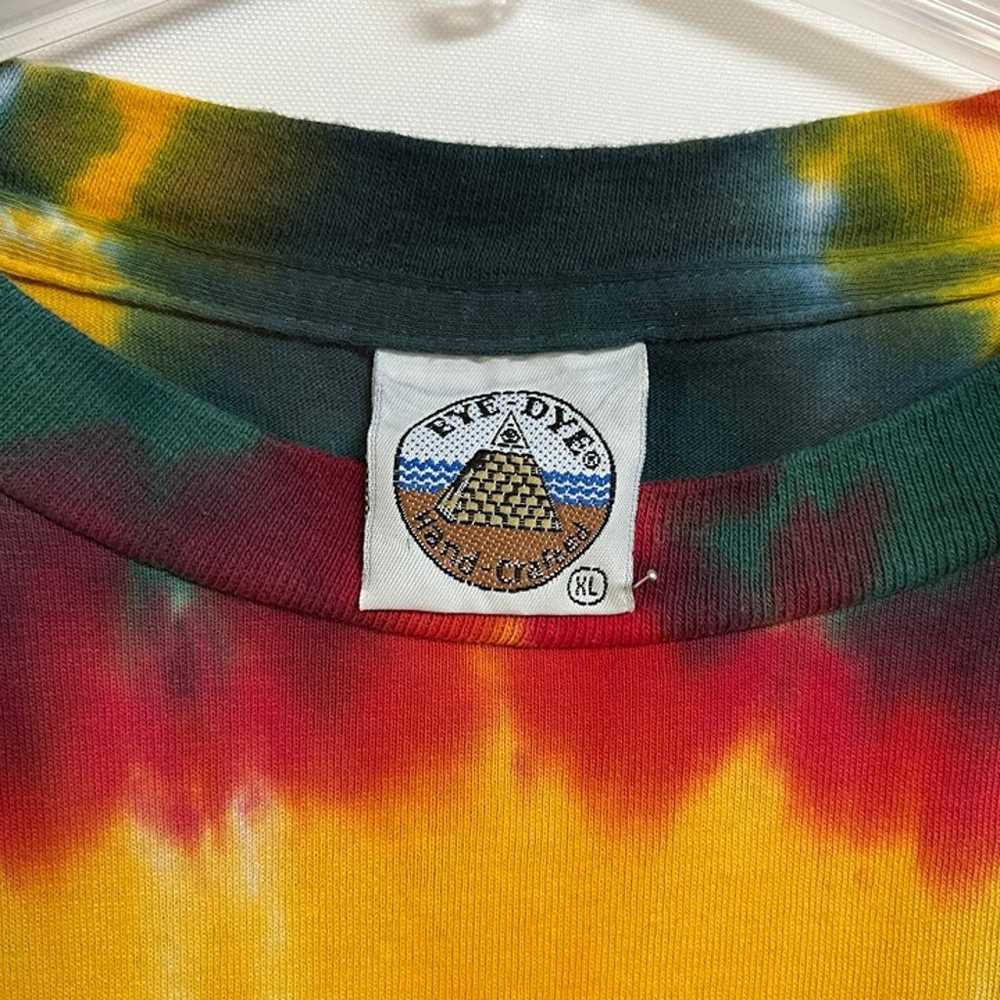 Vintage Rasta Frog Tye Dye T-Shirt - image 2