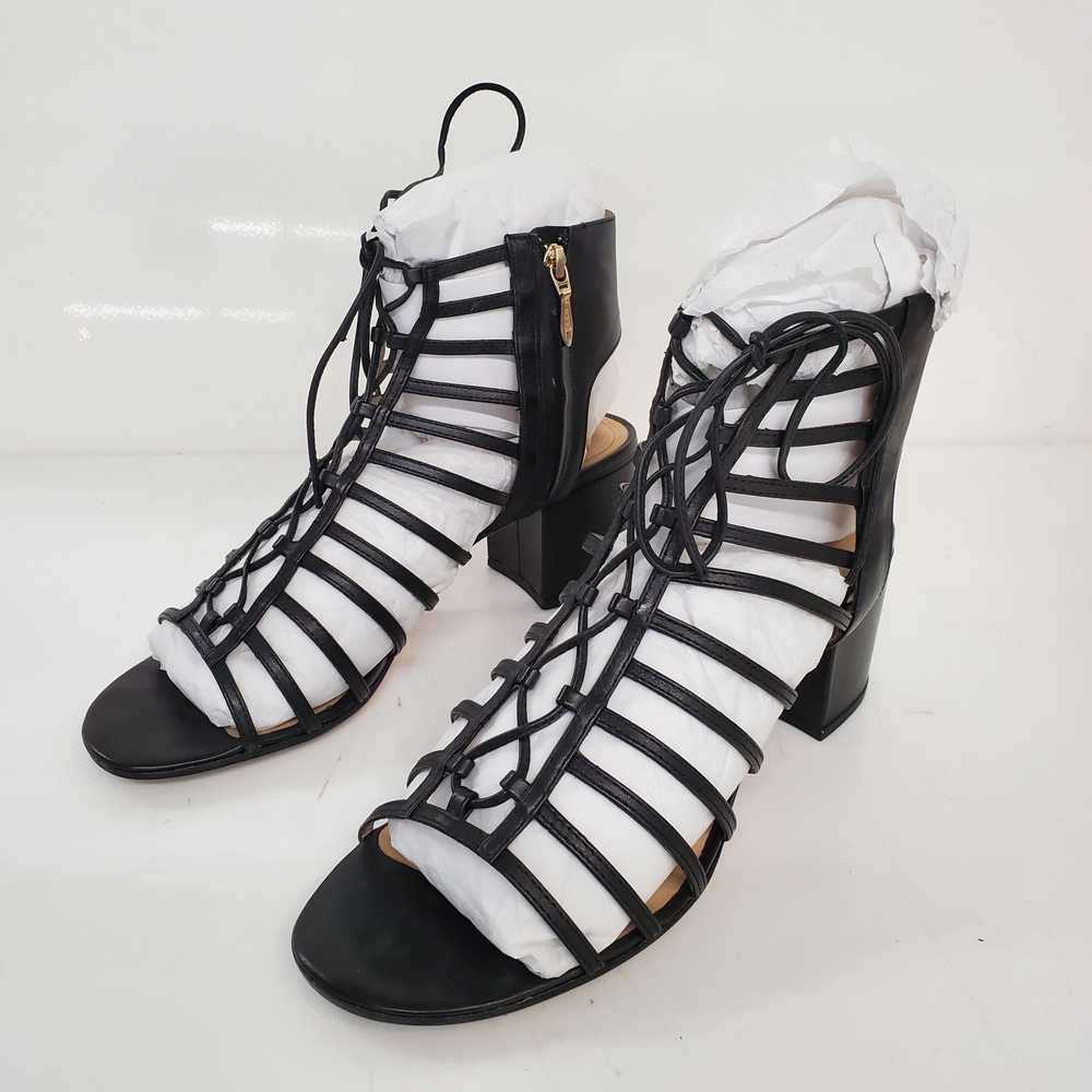 Pour La Victoire Amabelle Leather Heeled Sandals … - image 4