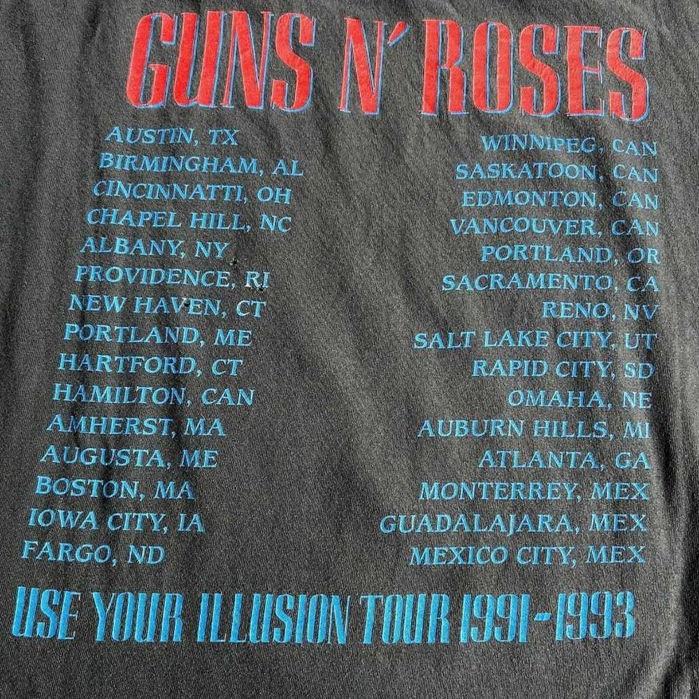 Vintage 90s Guns N Roses Use Your Illusion Brocku… - image 6