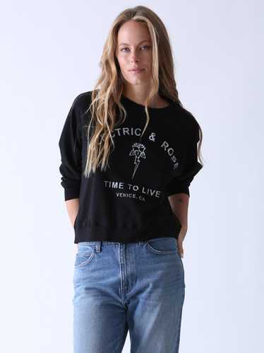 Electric & Rose Ronan Logo Pullover - Onyx