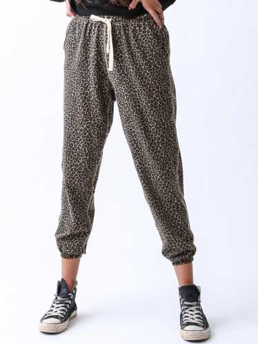 Electric & Rose Ester Sweatpant - Leopard Print