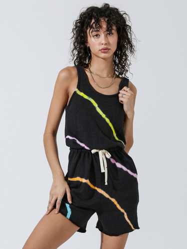 Electric & Rose Lucille Romper - Onyx / Multi