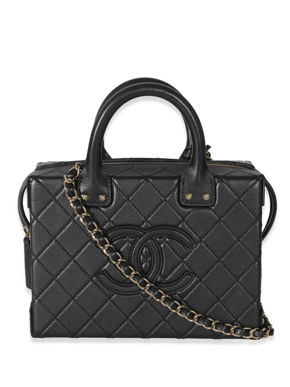 CHANEL Pre-Owned 2022-2023 quilted vanity case - … - image 1