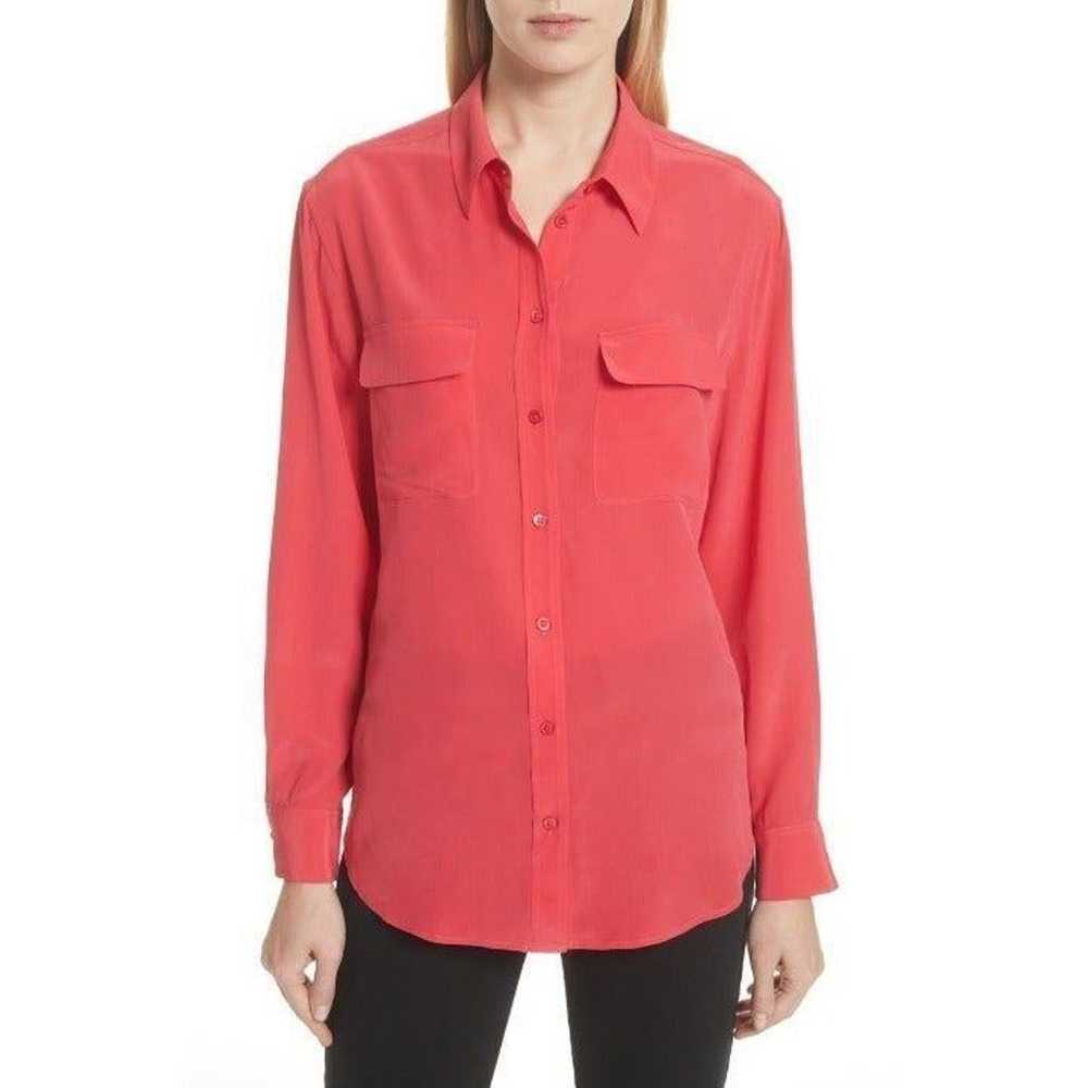 Small Equipment Femme Pure Silk Blouse - image 1