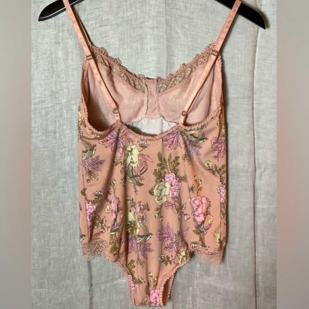 Spell & The Gypsy Floral/Sparrow Print Lace Bodys… - image 10