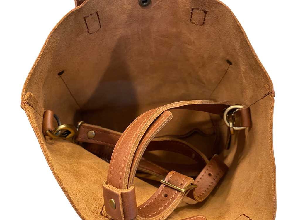 Portland Leather SOLEIL Mini Snap Crossbody Tote … - image 4
