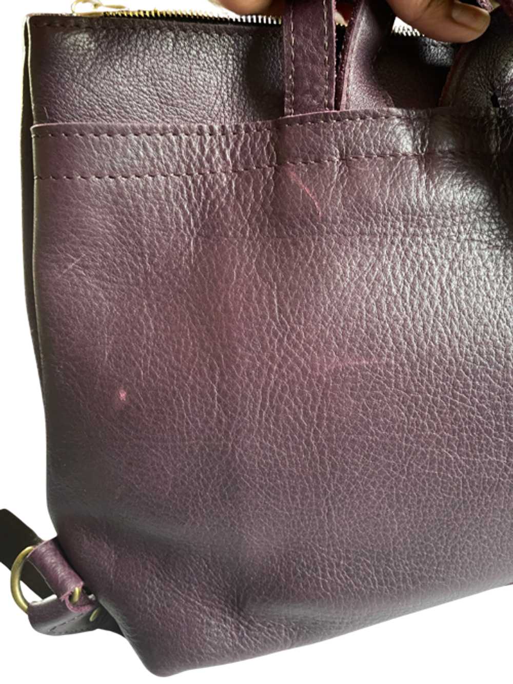 Portland Leather Tote Backpack - image 10
