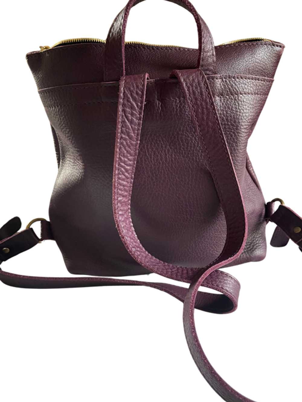 Portland Leather Tote Backpack - image 11