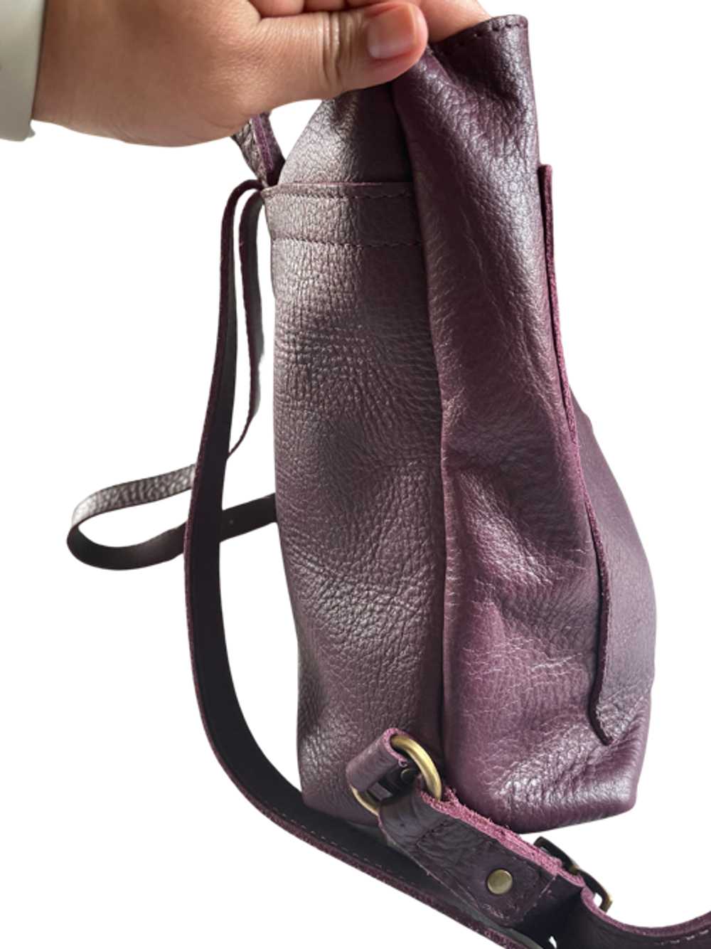 Portland Leather Tote Backpack - image 3