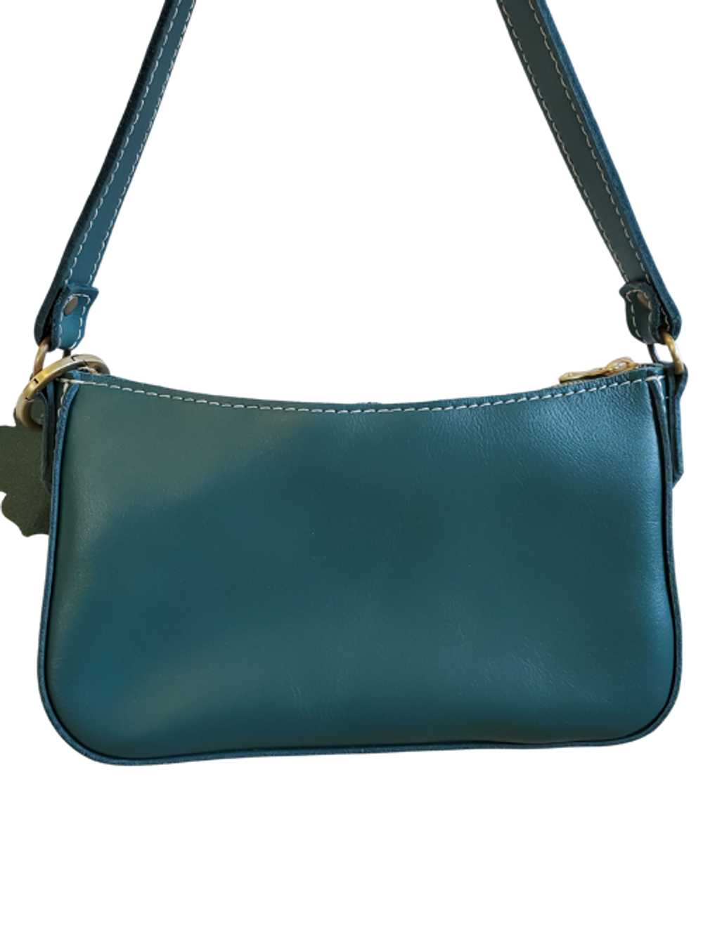 Portland Leather Premium Lucy Baguette in Peacock - image 5