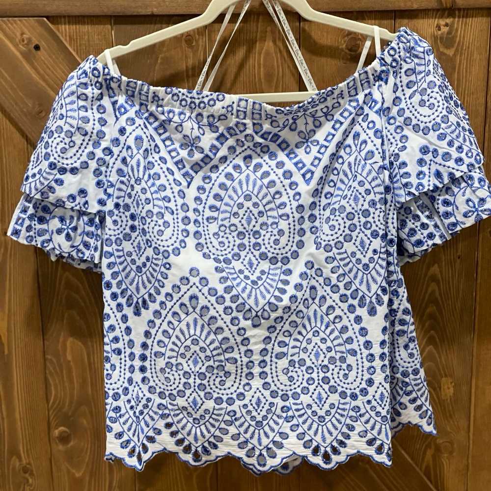 Lilly Pulitzer Lesley Eyelet Top - image 8