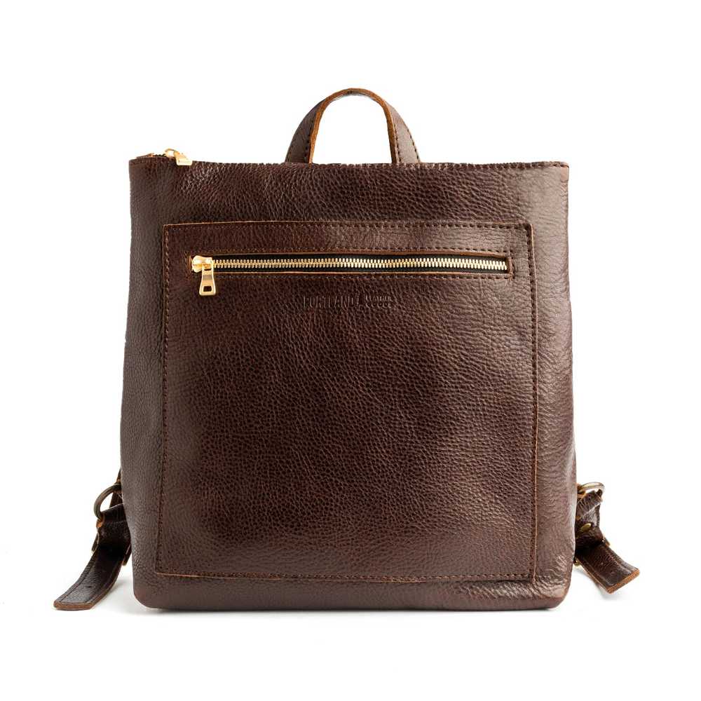 Portland Leather Tote Backpack - image 1
