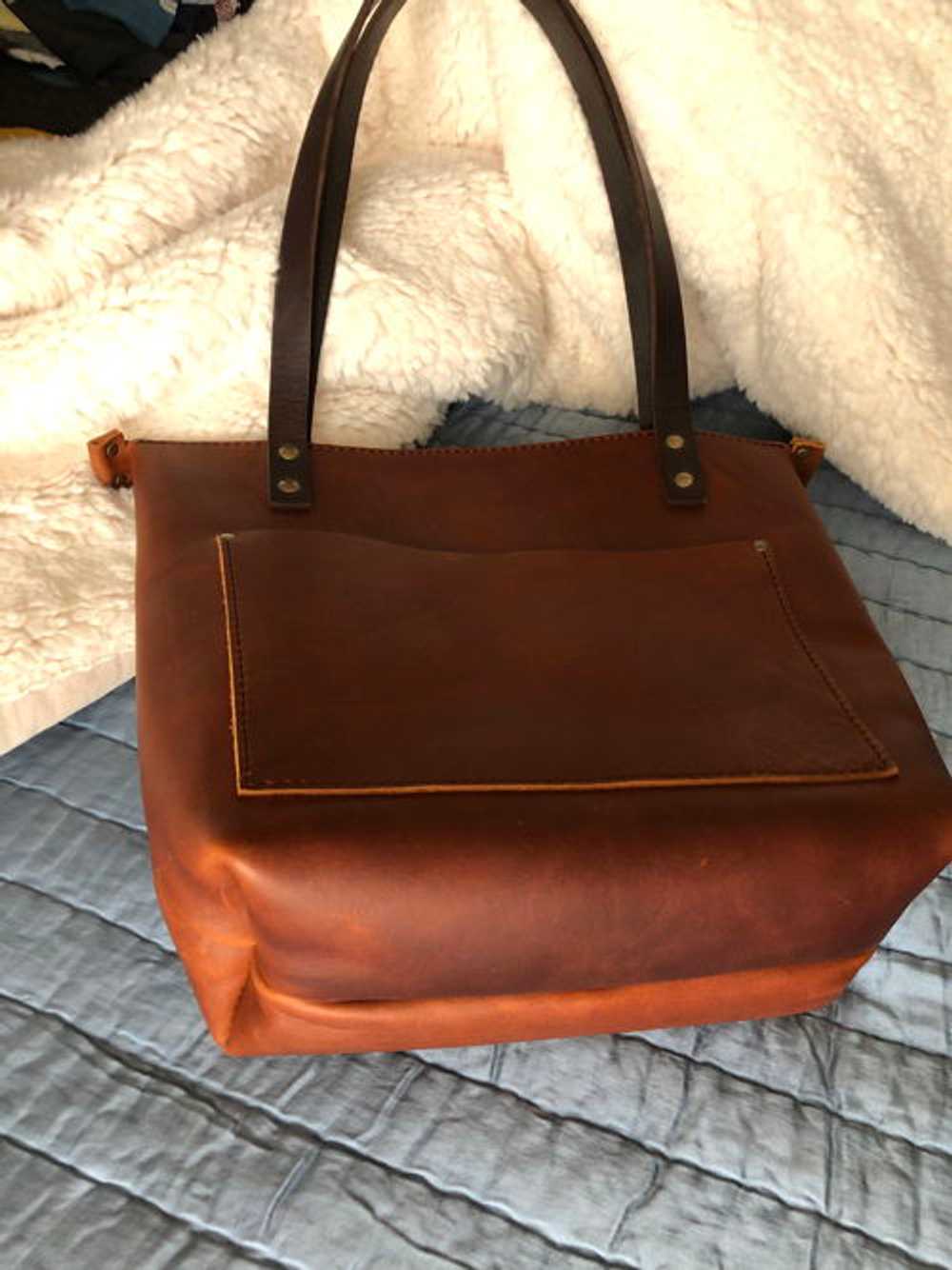 Portland Leather 'Almost Perfect' Leather Tote Bag - image 7