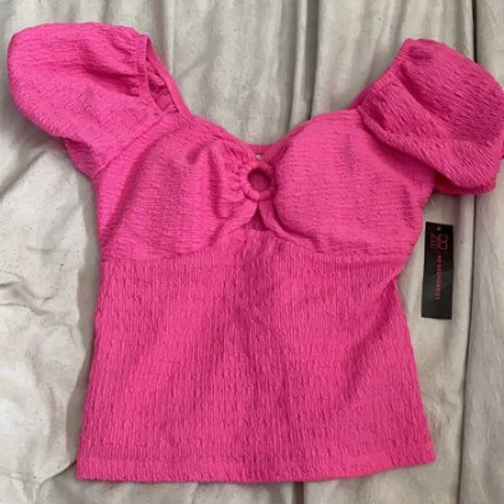 Pink shirt Really cue top! - image 1